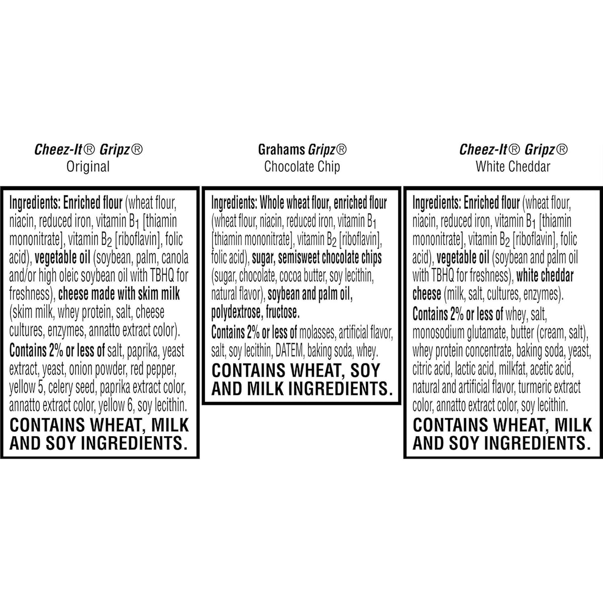 Kellogg's Gripz Sweet and Salty Snack Crackers – Single-Serve Pouches Perfect for Kids' Backpacks and Lunchboxes
