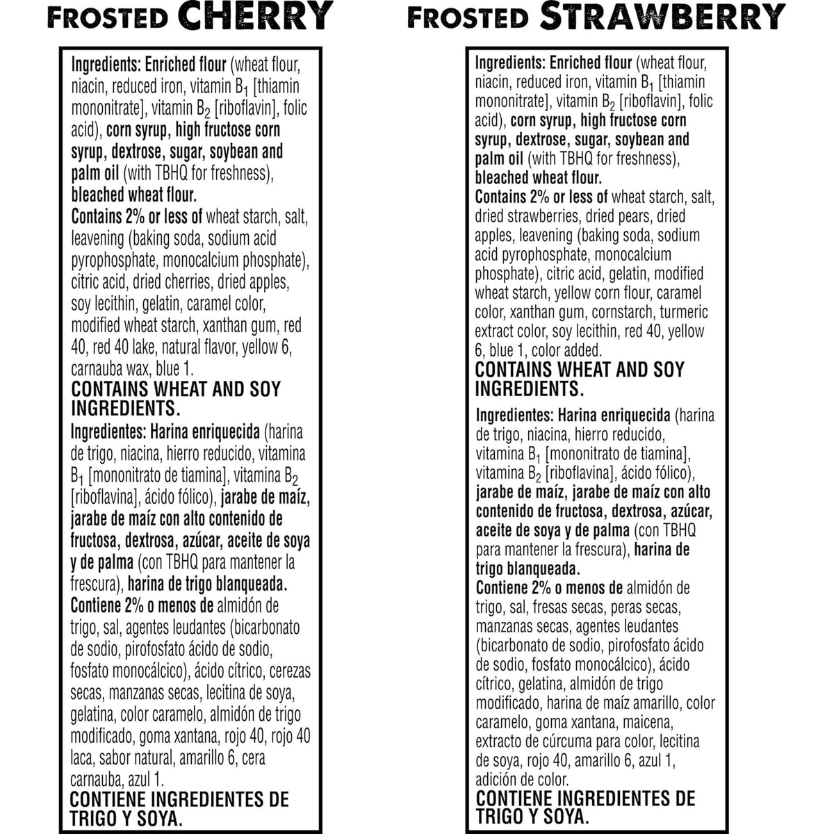 Kellogg's Pop-Tarts Frosted Strawberry and Cherry – Kid-Friendly Breakfast Pastry for Backpacks and After-School Snacks, 32 Ct
