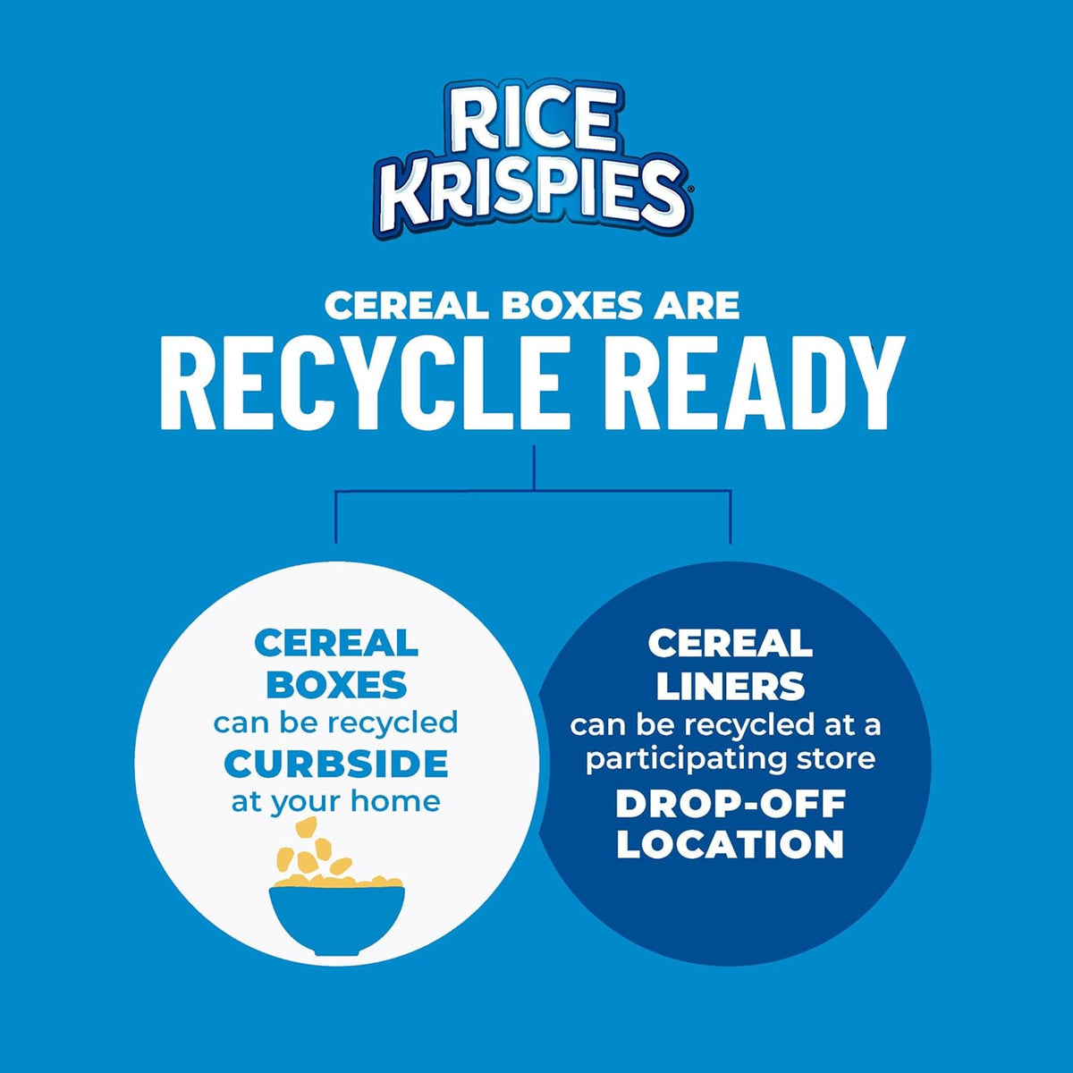 Kellogg's Rice Krispies Cereal – Heart-Smart Pantry Staple for Mindful Mornings, Giant 24oz Box