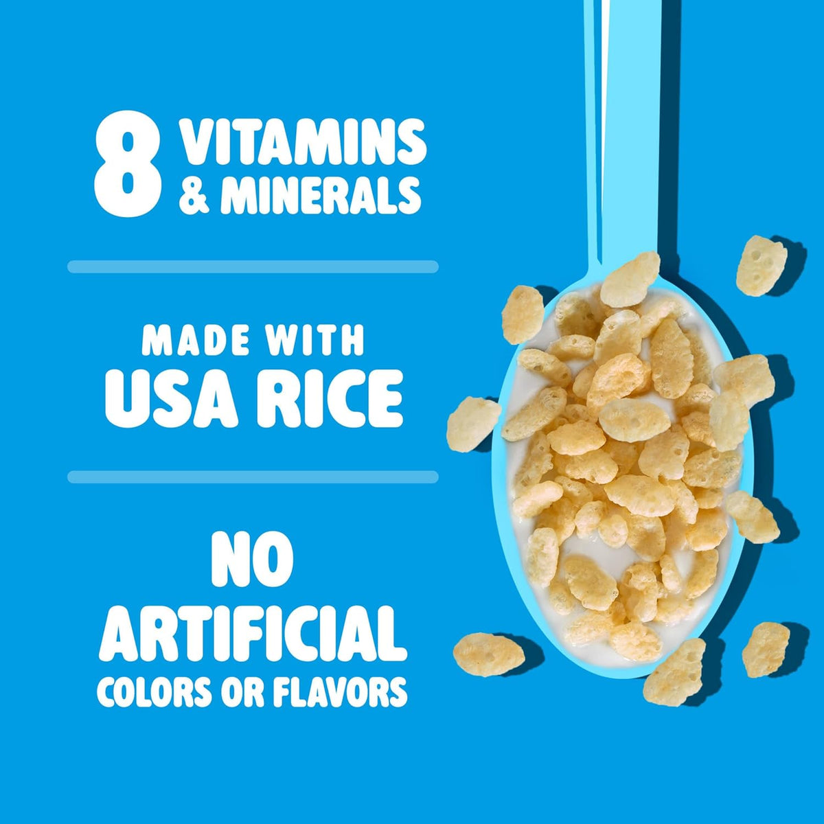 Kellogg's Rice Krispies Cereal – Heart-Smart Pantry Staple for Mindful Mornings, Giant 24oz Box