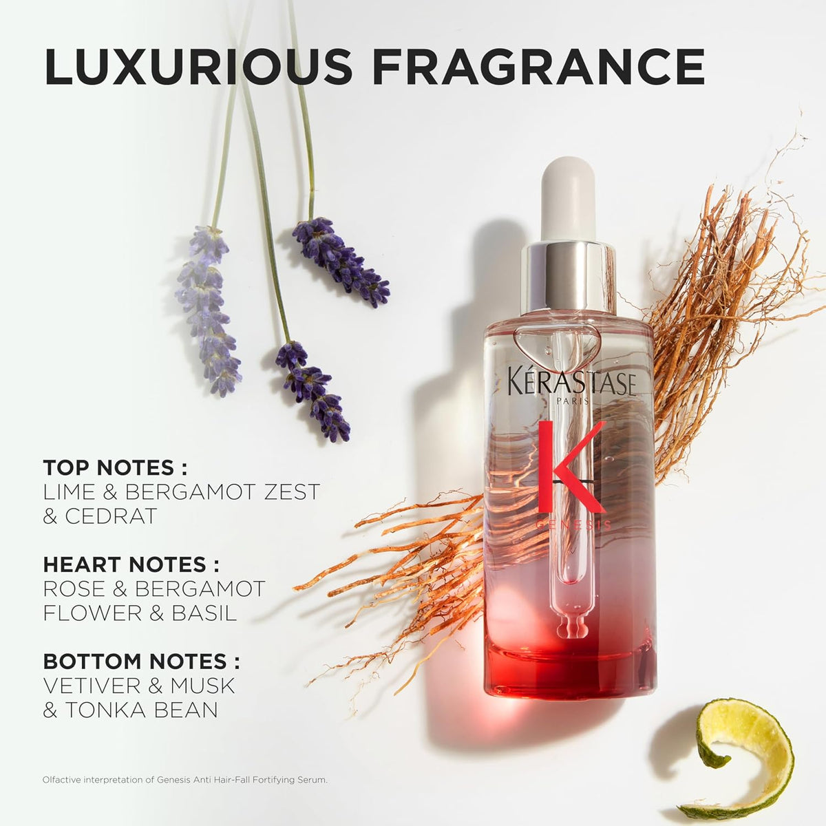 Kérastase Genesis Daily Hair Serum – Holiday Gift for Mature Women Concerned with Hair Density, Luxury Drops