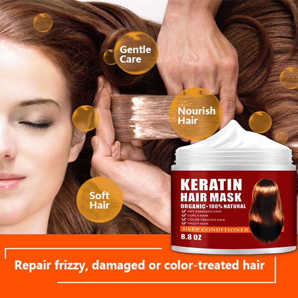 keratin-enriched repair system for cuticle protection and damage restoration