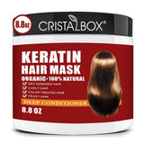 Keratin Hair Mask, Luxury Deep Conditioning Hair Masque 250g – Salon Grade Repair for Color Treated Hair
