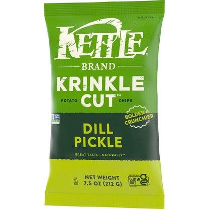 Kettle Brand Potato Chips Backyard Barbeque Kettle Chips, 2-Pack – Family-Size Kettle Chips for After-School Snacking