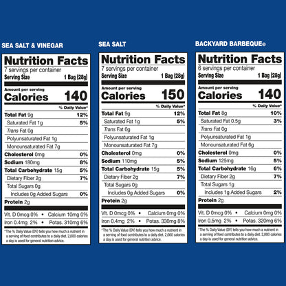 Kettle Brand Potato Chips Variety Pack – Better-For-You Non-GMO Snacks for Clean Eating Pantries