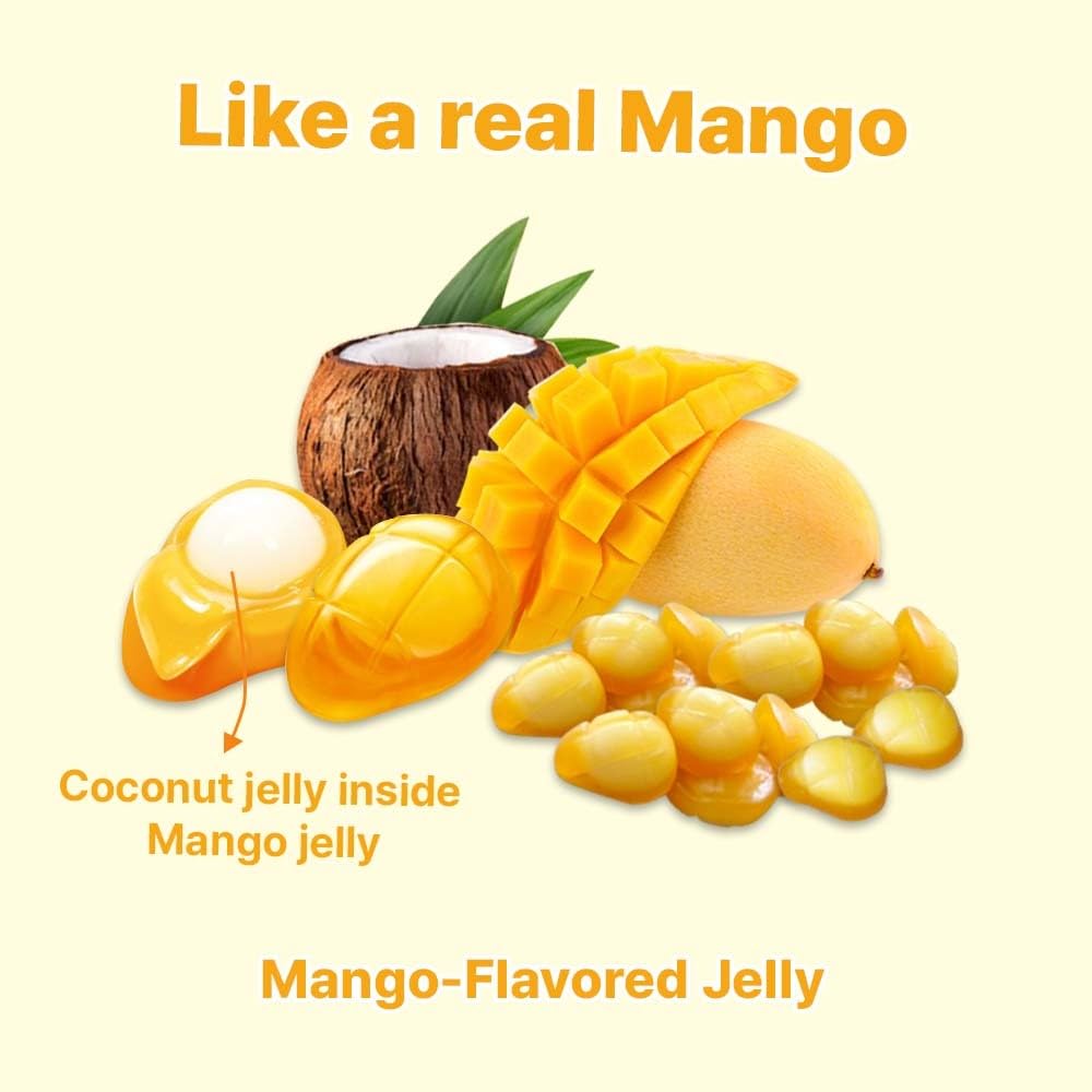 Kidsmania Korean Fruit Jelly Candy – Real Fruit Juice Chewy Gummy for Mindful Snack Time