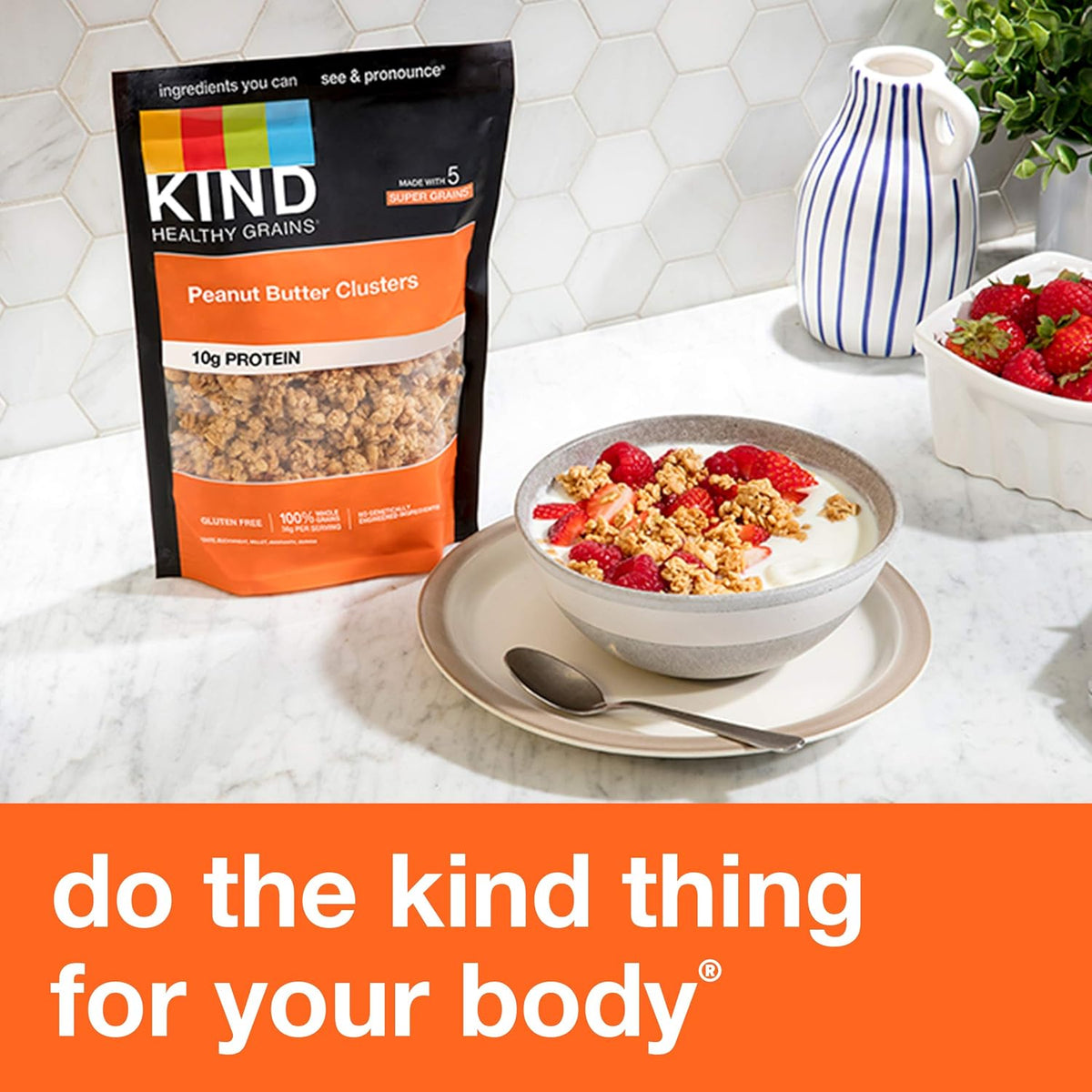 KIND Healthy Grains Peanut Butter Granola – Thoughtful Pantry Gift for Health-Conscious Friends
