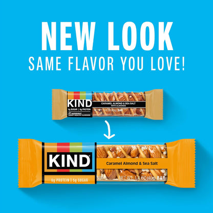 KIND Healthy Snacks Bars Variety Pack – Thoughtful Healthy Gift for the Wellness Lover, 18-Count Assortment