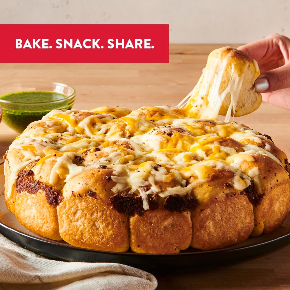 King Arthur Baking Company Pull-Apart Garlic Bread Mix Kit – 1-Hour Holiday Side for Efficient Meal Prep