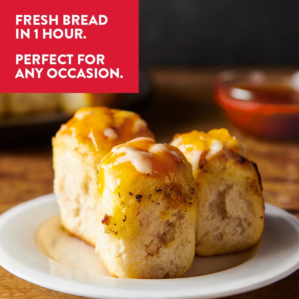 King Arthur Baking Company Pull-Apart Garlic Bread Mix Kit – 1-Hour Holiday Side for Efficient Meal Prep