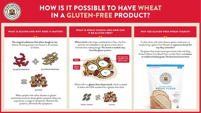 King Arthur Gluten Free Bread Flour – Nutritious Flour Substitute for Pre-Diabetic Home Bakers