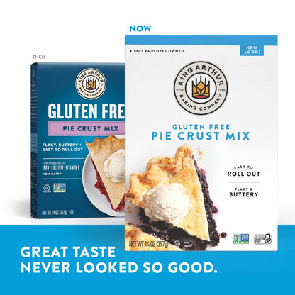King Arthur Gluten Free Pie Crust Mix – Family-Friendly Crust for Birthday Party and After-School Baking