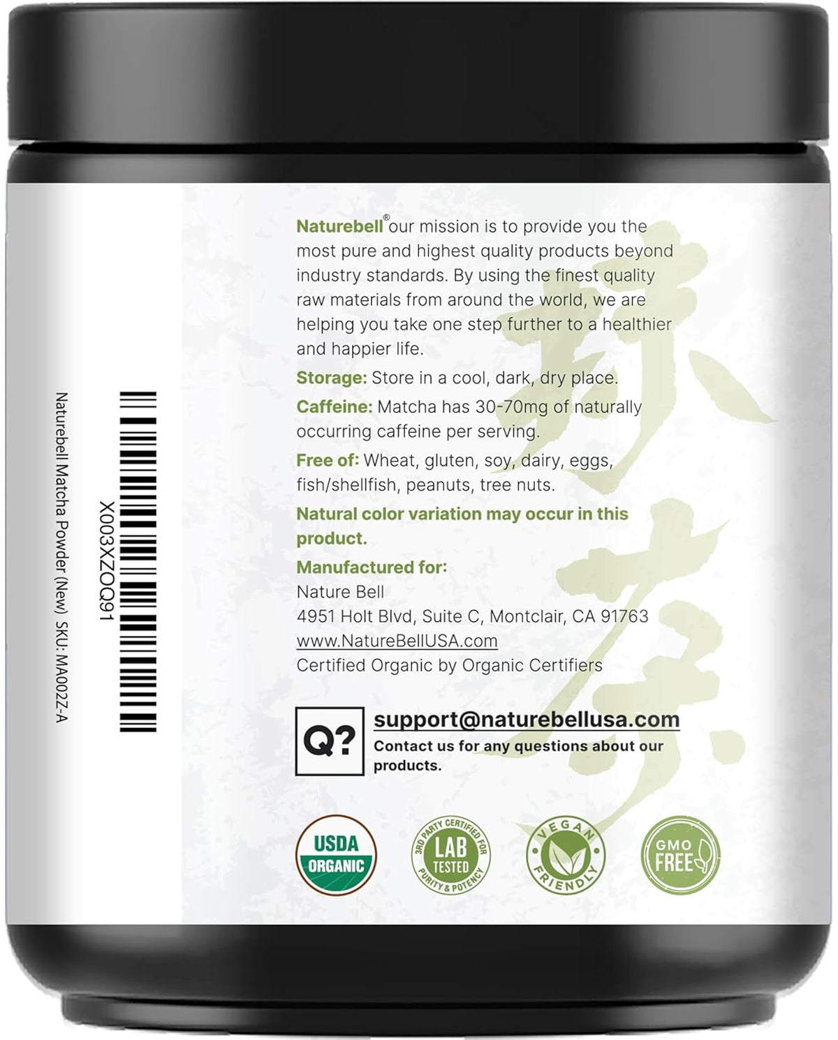 Kiwigreen Organic Matcha Green Tea Powder – Jitter-Free Energy for Study and Deep Work