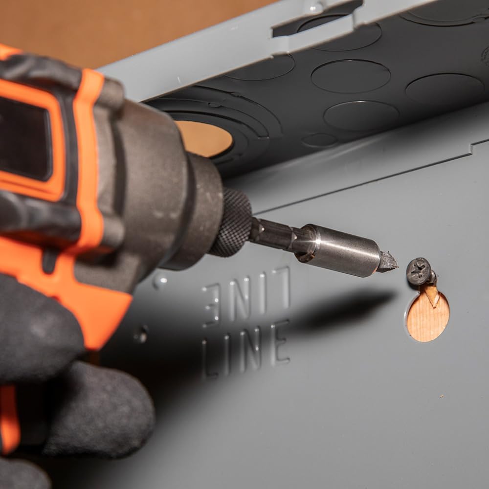 Klein Tools 32308 Stubby 8-in-1 Screwdriver – Replace Eight Drivers with One Compact Tool