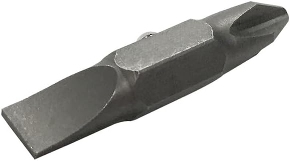 Klein Tools 32483 Replacement Bit Set Gift for Electricians, #2 Phillips and 1/4-Inch Slotted for 11-in-1 and 10-in-1 Drivers