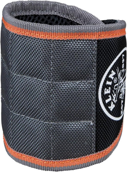 Klein Tools 55895 Magnetic Wristband – Reduce Overhead Dropped Hardware Risks on Ladders and Scaffolding