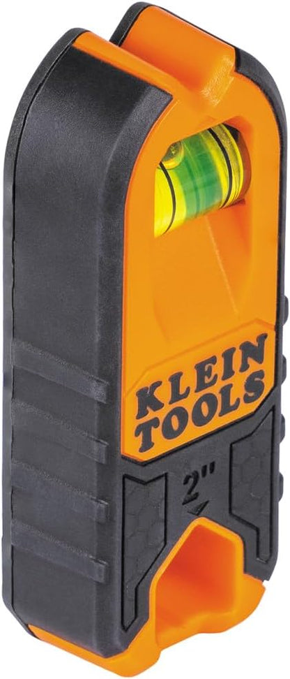 Klein Tools MSF100 Magnetic Stud Finder for Safe Wall Drilling, No-Battery Metal Locator Reduces Risk of Hitting Pipes and Wiring