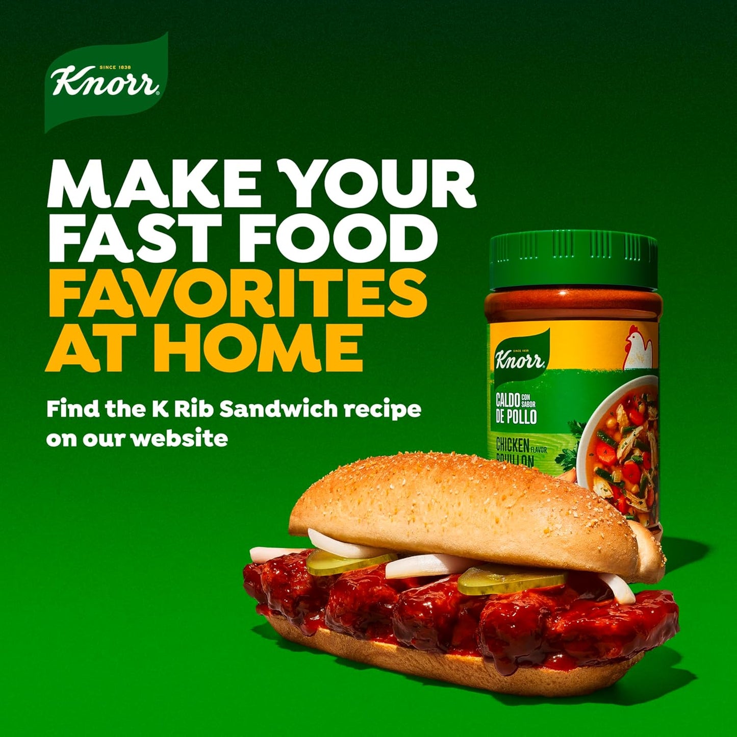 Knorr Chicken Flavor Bouillon Granulated – Family-Friendly Pantry Essential for Kid-Approved Meals