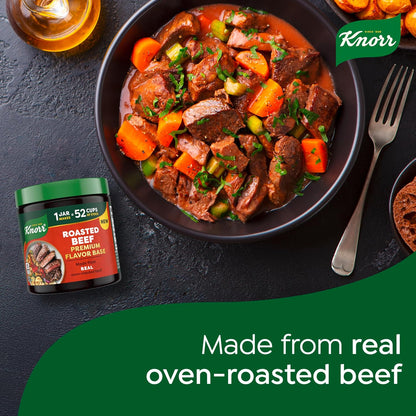 Knorr Premium Roasted Beef Flavor Base – Restaurant-Grade Stock for Elevated Home Dining