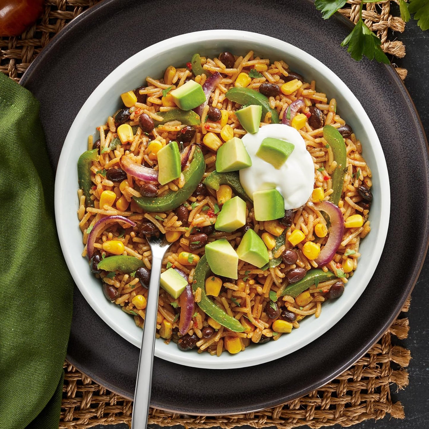 Knorr Rice Sides Taco Rice Just-Add-Water Side for Camping and RV Trips, 5.4 oz Pouch