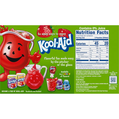 Kool-Aid Jammers Picnic and Park Drinks – Portable Pouches for Family Outings and Sports Practice