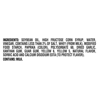 Kraft Creamy French Dressing – Picnic Table Dressing for Fresh Veggie Platters, 16 fl oz Bottle