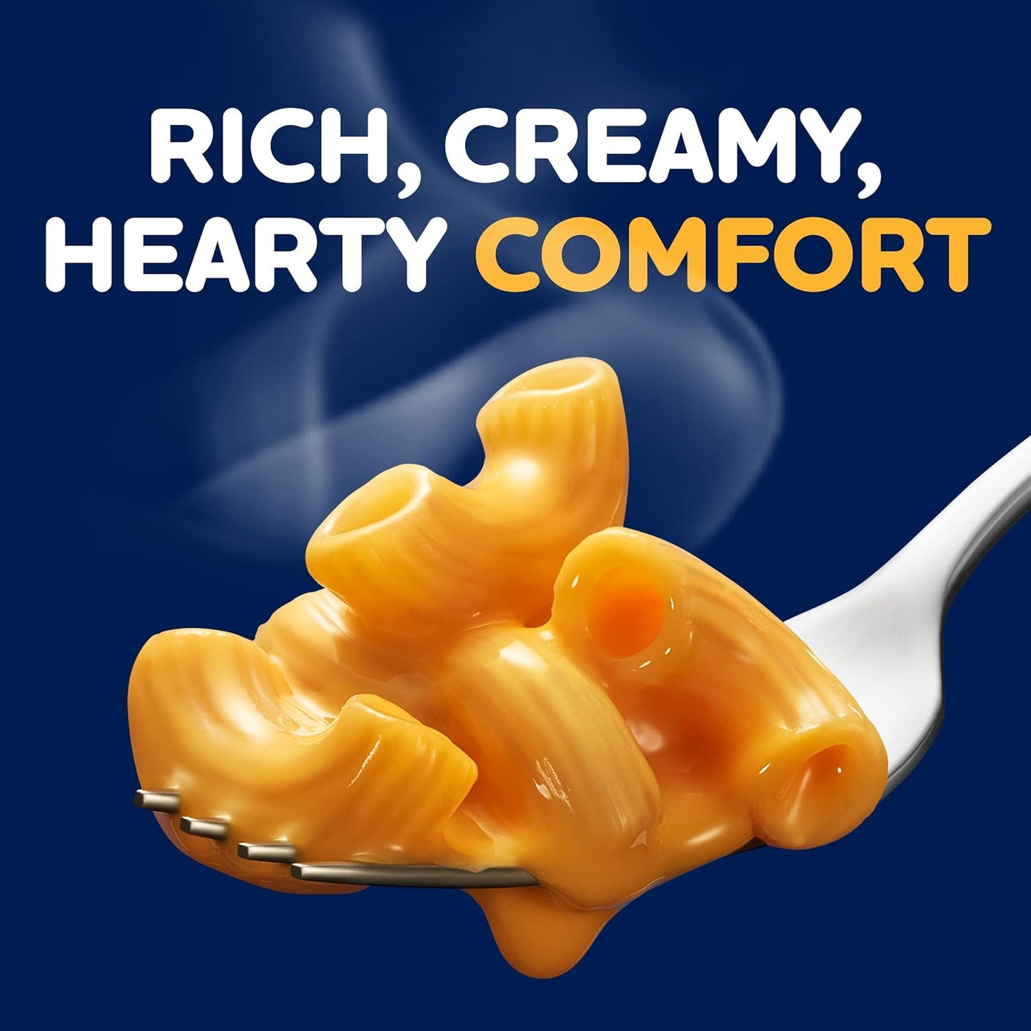 Kraft Deluxe Original Mac & Cheese – Clean-Label Pantry Staple with No Artificial Flavors, 3 Pack
