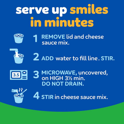 Kraft Gluten Free Mac & Cheese Cups – Hotel Room and Road Trip Comfort Food, Microwave-Ready in 3.5 Minutes