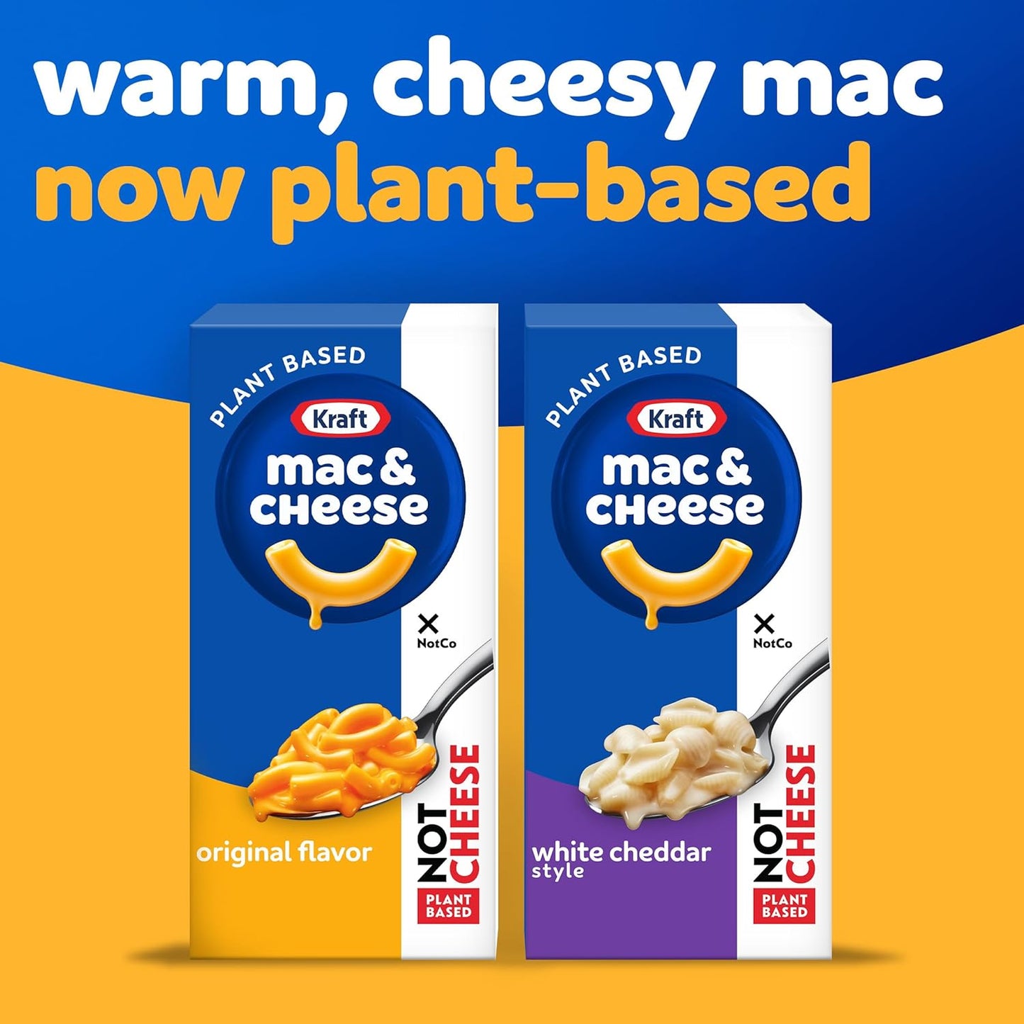 Kraft NotCo Plant Based Mac & Cheese – Clean Label Single Serve Mac for Uncluttered Pantry Storage, 6 oz Box