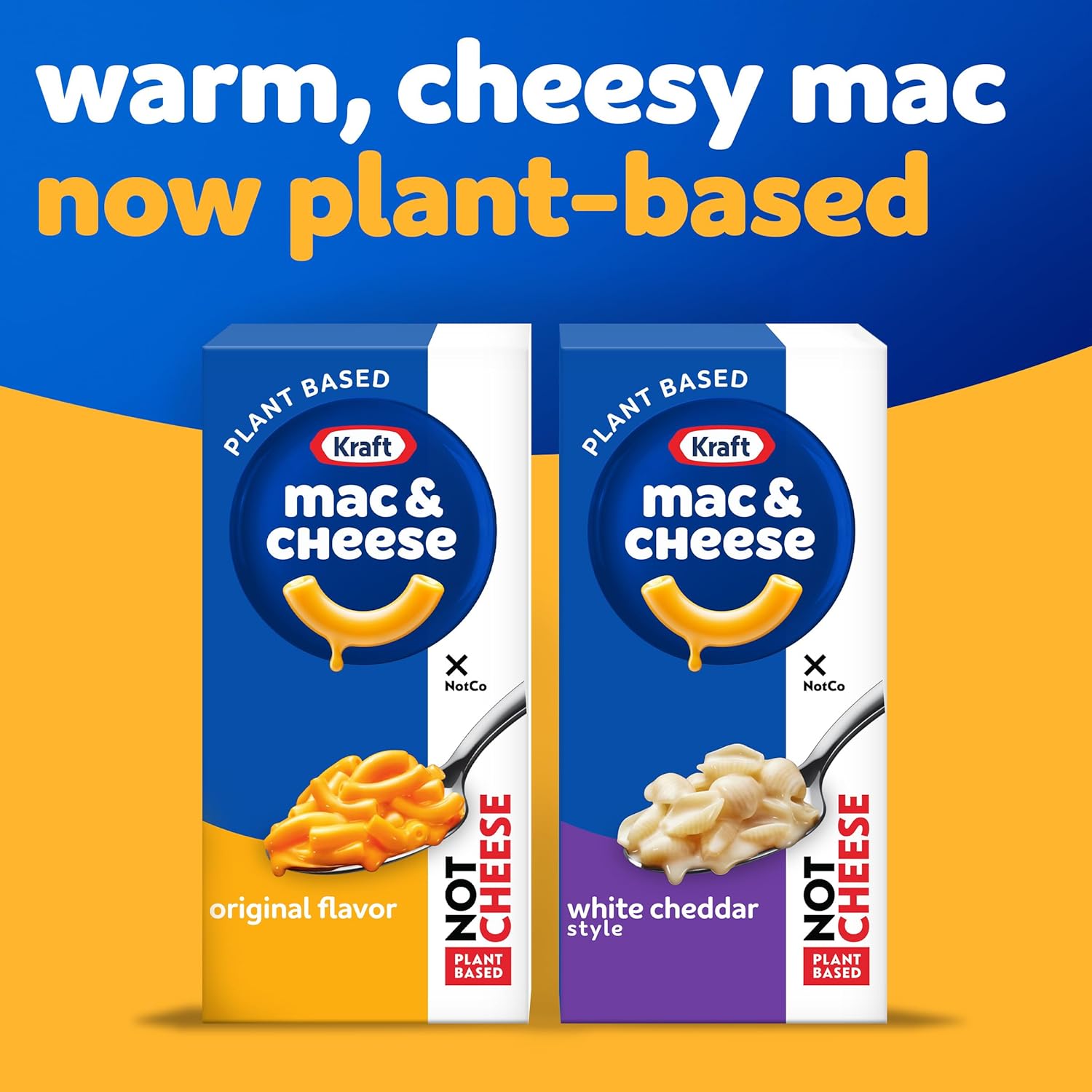 Kraft NotCo Plant Based Mac & Cheese – Clean Label Single Serve Mac for Uncluttered Pantry Storage, 6 oz Box
