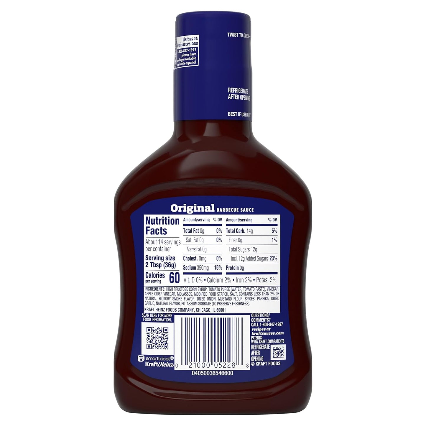 Kraft Original BBQ Sauce – Practical Housewarming Gift for New Homeowners and Backyard Hosts