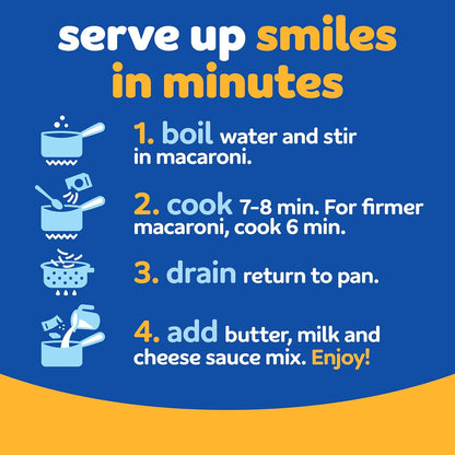 Kraft Original Mac & Cheese Thoughtful Housewarming Gift Basket Addition for New Homeowners