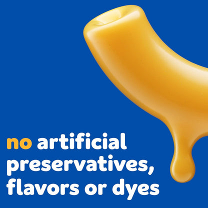 Kraft White Cheddar Mac & Cheese Shells – Simple Pantry Staple for Clutter-Free Kitchens, 7.3 oz