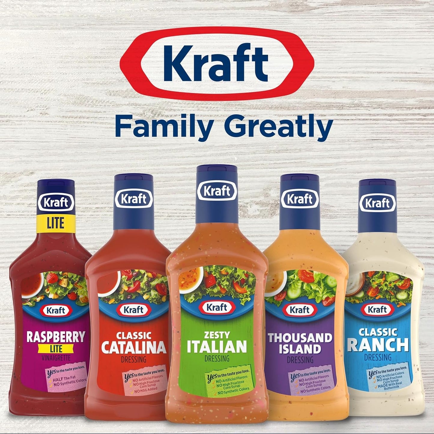 Kraft Zesty Italian Dressing – Quick Weeknight Stir Fry Sauce for Busy Home Cooks