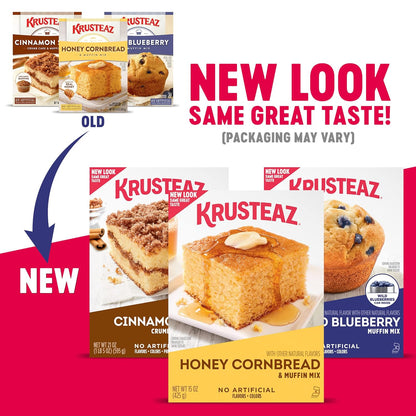 Krusteaz Meyer Lemon Bar Mix – Make and Take Dessert for Backyard BBQs, Holds Texture During Transport