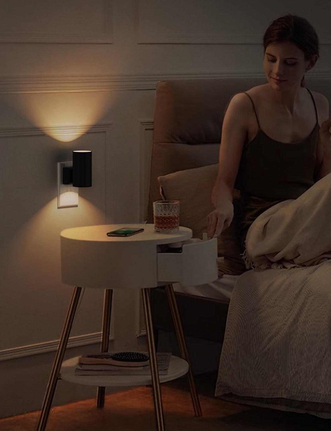L LOHAS LED Night Light Plug in – Child-Safe Nursery Nightlight with Dusk to Dawn Sensor, Cool to Touch