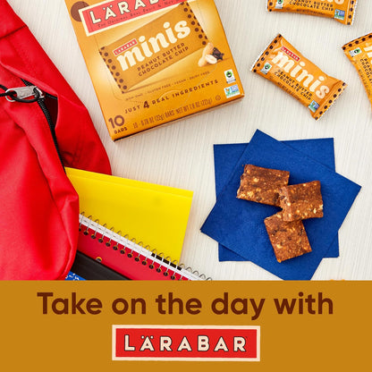 Larabar Minis Chocolate Bar Mix – Doctor-Recommended Low Sugar Treat for Blood Sugar Management, 30 Count
