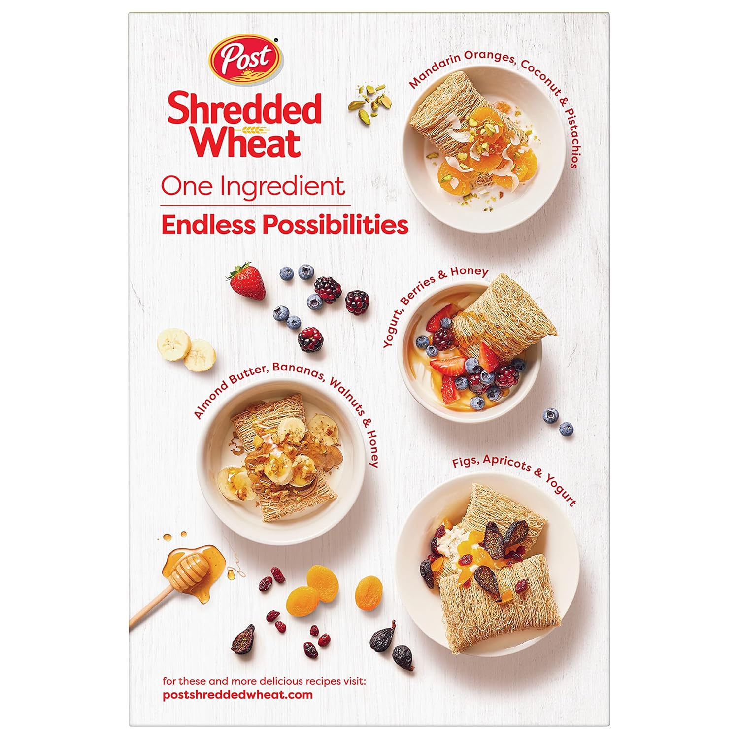 large biscuit shape that holds up in milk and supports toppings