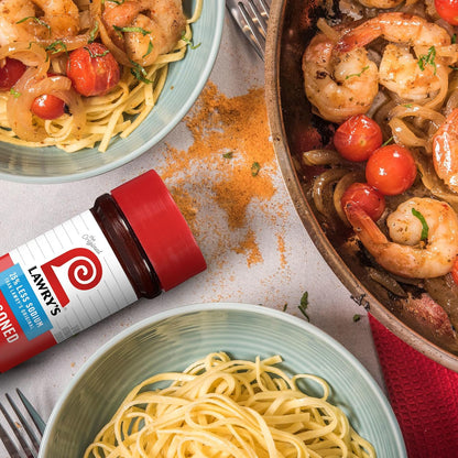 Lawry's 25% Less Sodium Seasoned Salt – Wellness Kitchen Seasoning for Sodium-Conscious Meal Prep