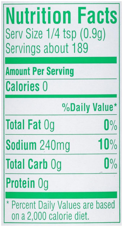 Lawry's Coarse Ground Garlic Salt with Parsley – No MSG Added Seasoning for Label-Conscious Home Cooks