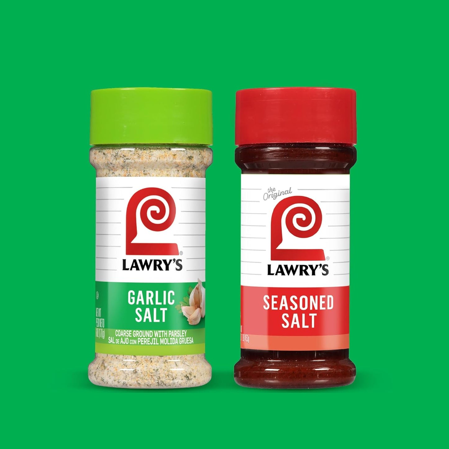 Lawry's Garlic Salt – Safe Pantry Staple for Busy Family Dinners, Kosher Certified Blend for Chicken & Fries, 11 oz
