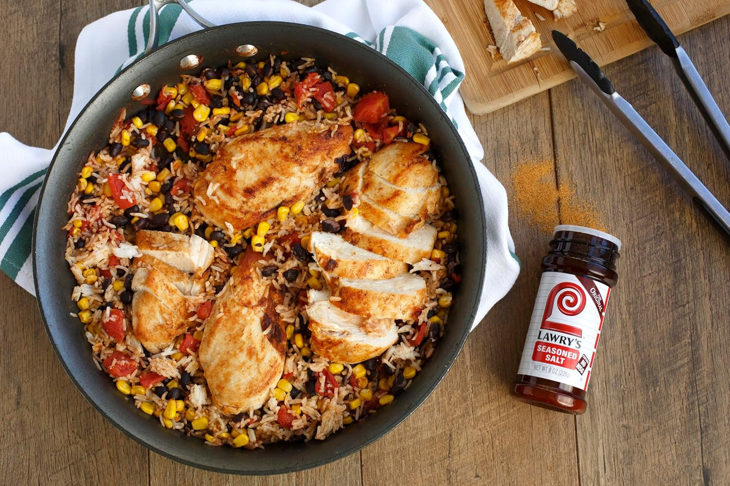 Lawry's Seasoned Salt – Portable Shaker for Camping Trips, Tailgates, and Picnics