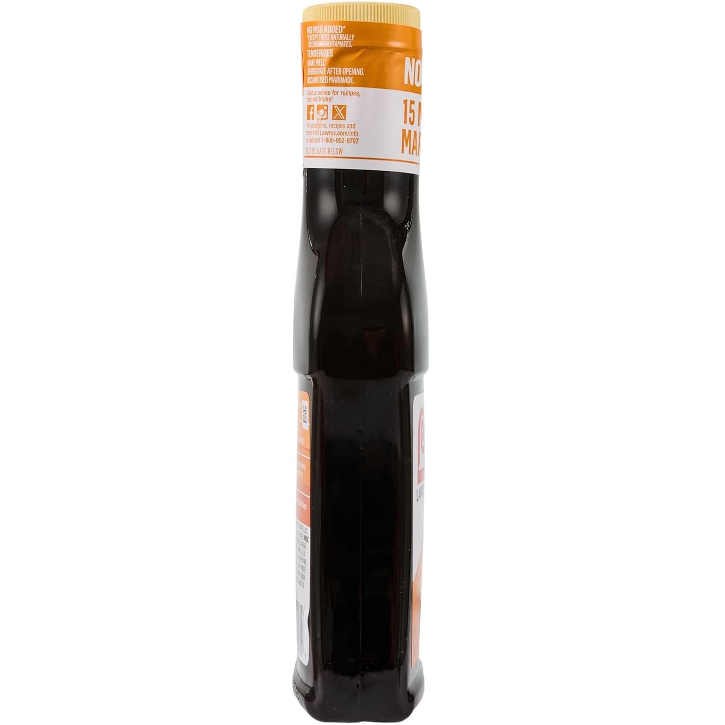 Lawry's Teriyaki With Pineapple Juice Marinade – Backyard BBQ Glaze for Grilled Chicken and Veggies, 12 fl oz