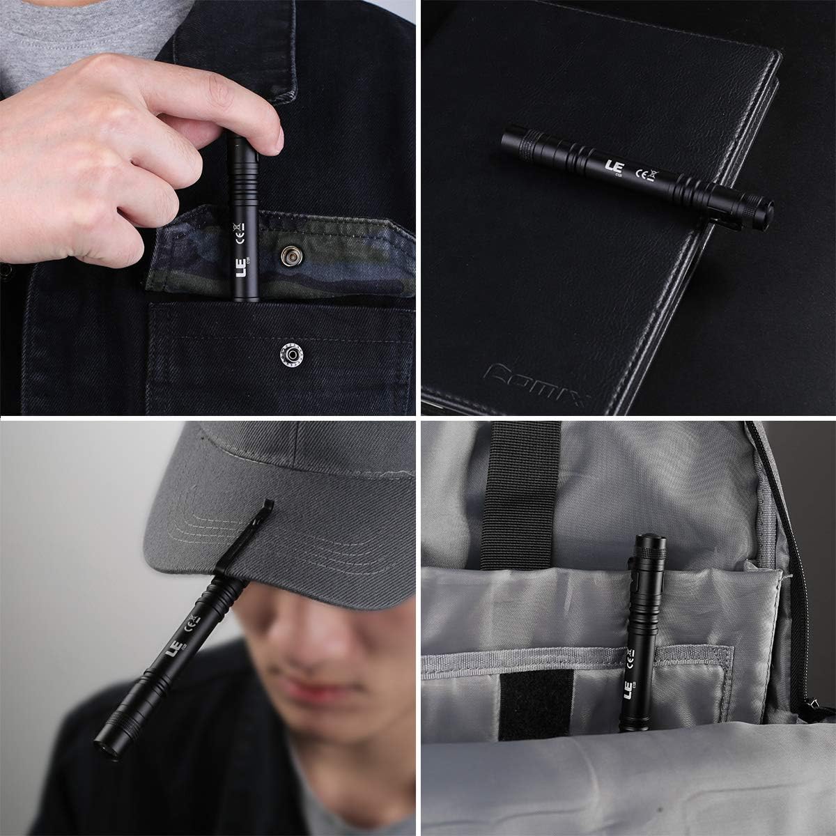 LE LED Pen Flashlight – Pocket Inspection Light for Mechanics, Auto Repair and Garage Work