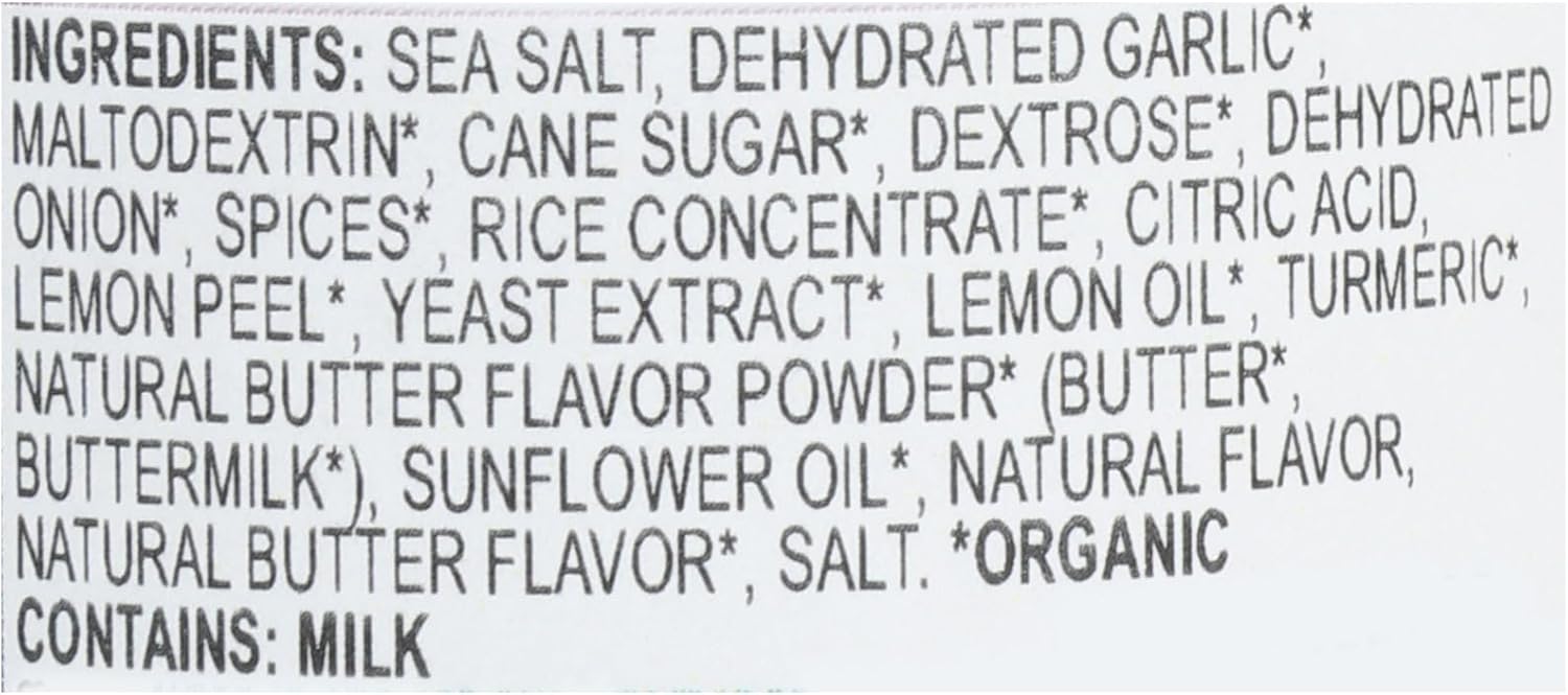 lemon butter garlic flavor profile suited to poultry, seafood, and vegetables