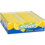 Lemonhead Candy – Simple Single-Ingredient-Style Hard Lemon Candy in Clean Yellow Boxes, 24 Count