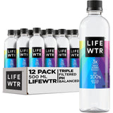 LIFEWTR pH Balanced Purified Water Pack for Holiday Gifting, Birthday Surprises, and Office Secret Santa