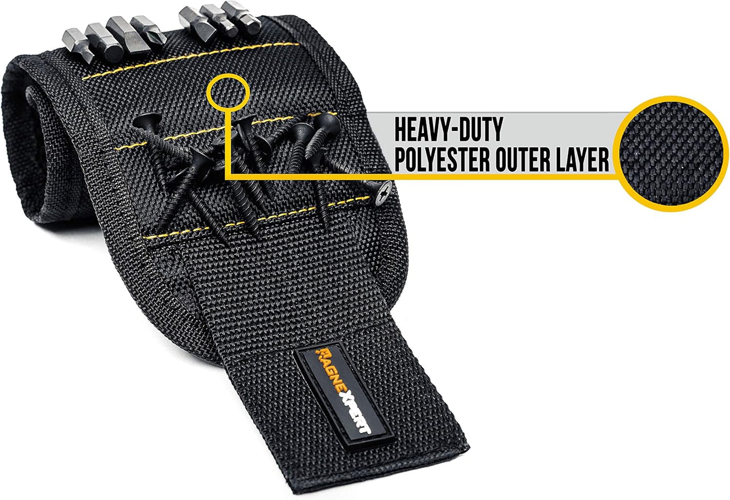 lightweight 0.2-pound design with slim 0.5-inch profile to avoid wrist fatigue