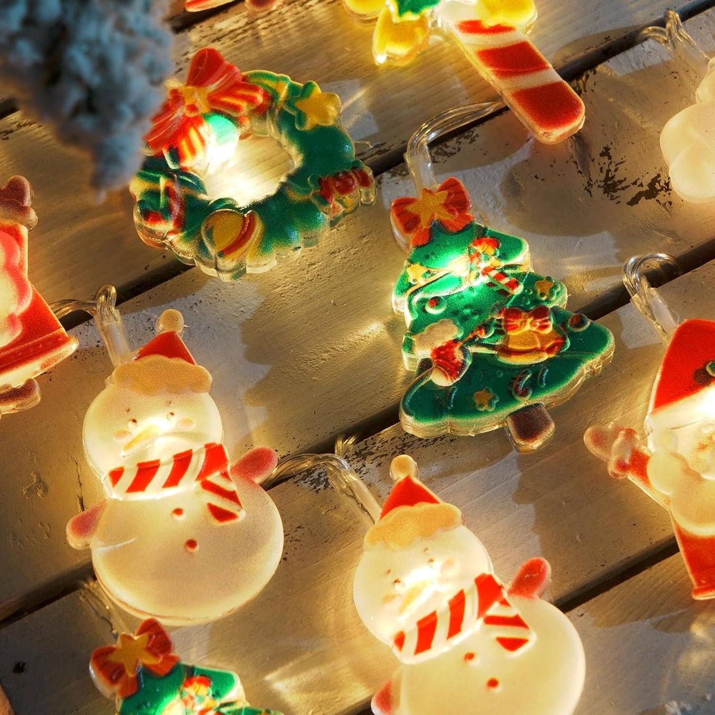 LOLStar Christmas Lights – Festive Stocking Stuffer Gift for Her, Battery Operated Holiday String Lights for Mom and Friends