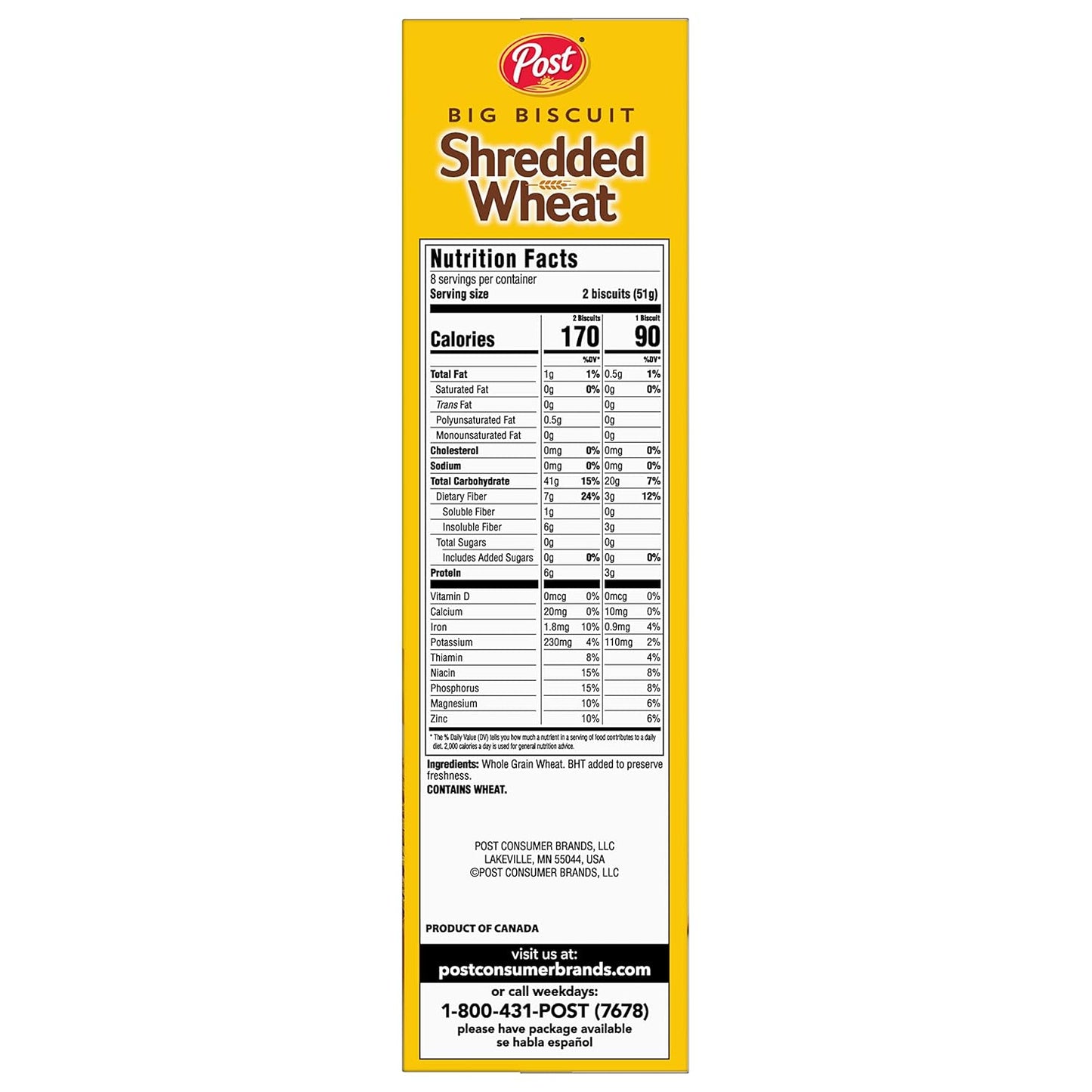 long shelf-stable format requiring no refrigeration